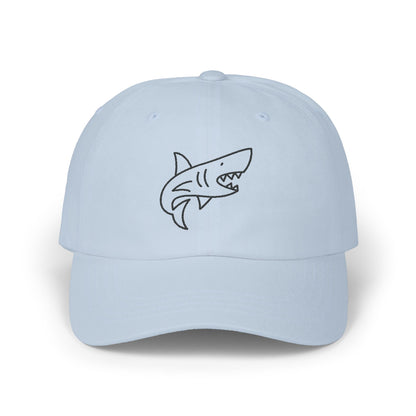 Shark Embroidered Baseball Hat