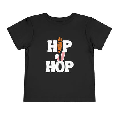 Hip Hop Easter Bunny Toddler Shirt black