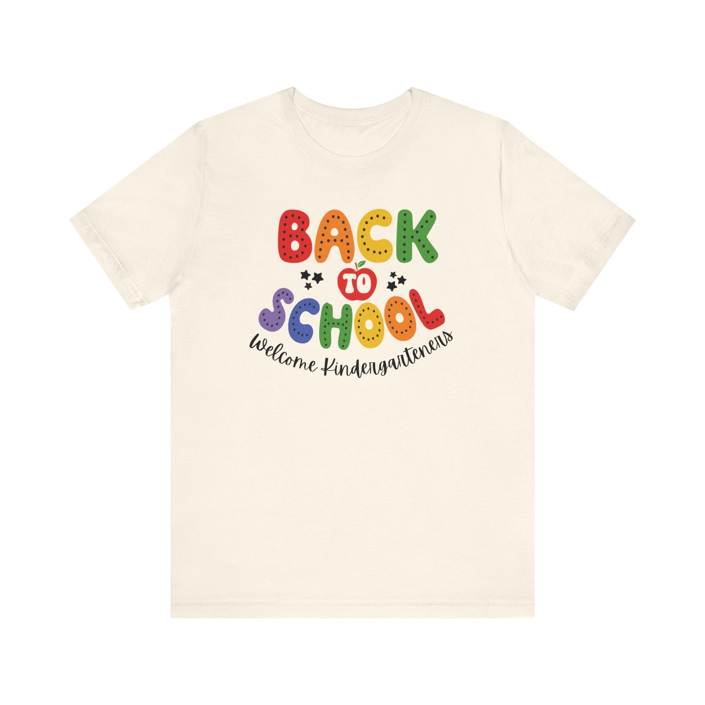 Welcome to Kindergarten T Shirt, Back To School Shirt, Cute Teacher Gift, First Day of School Tee