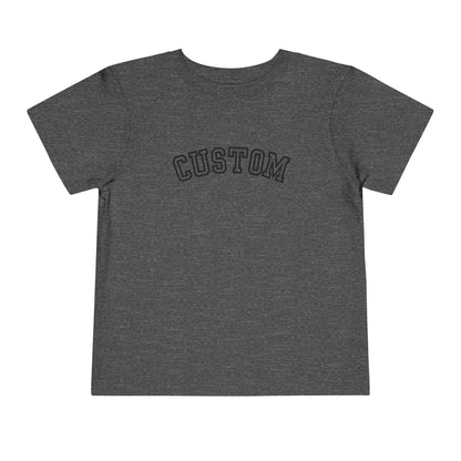 custom college Toddler Short Sleeve Tee