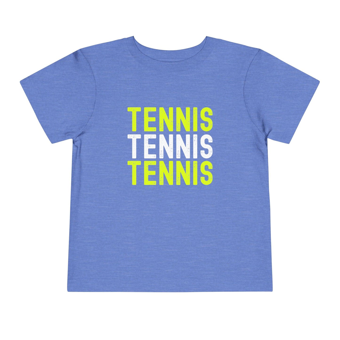 heather Columbia blue tennis tennis tennis toddler t shirt