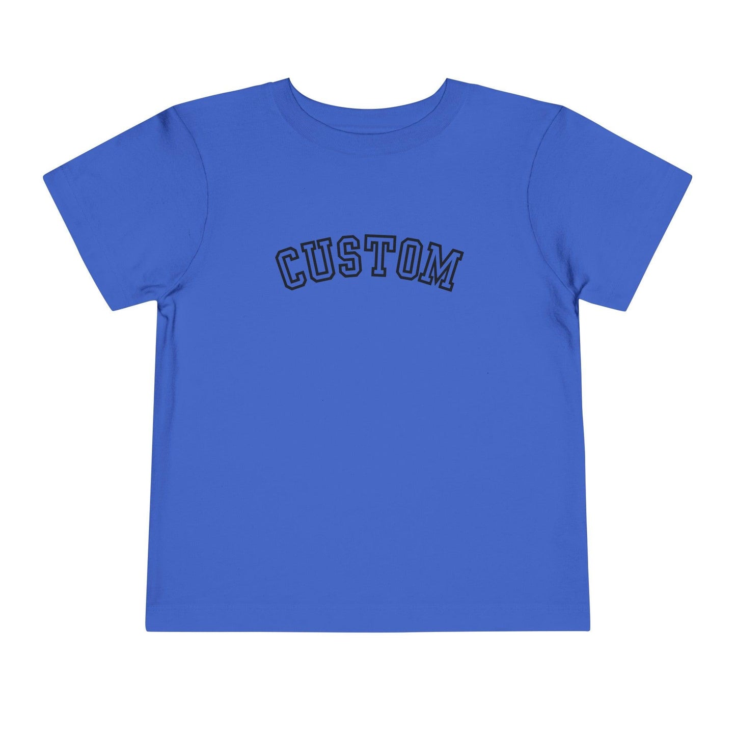 custom college Toddler Short Sleeve Tee