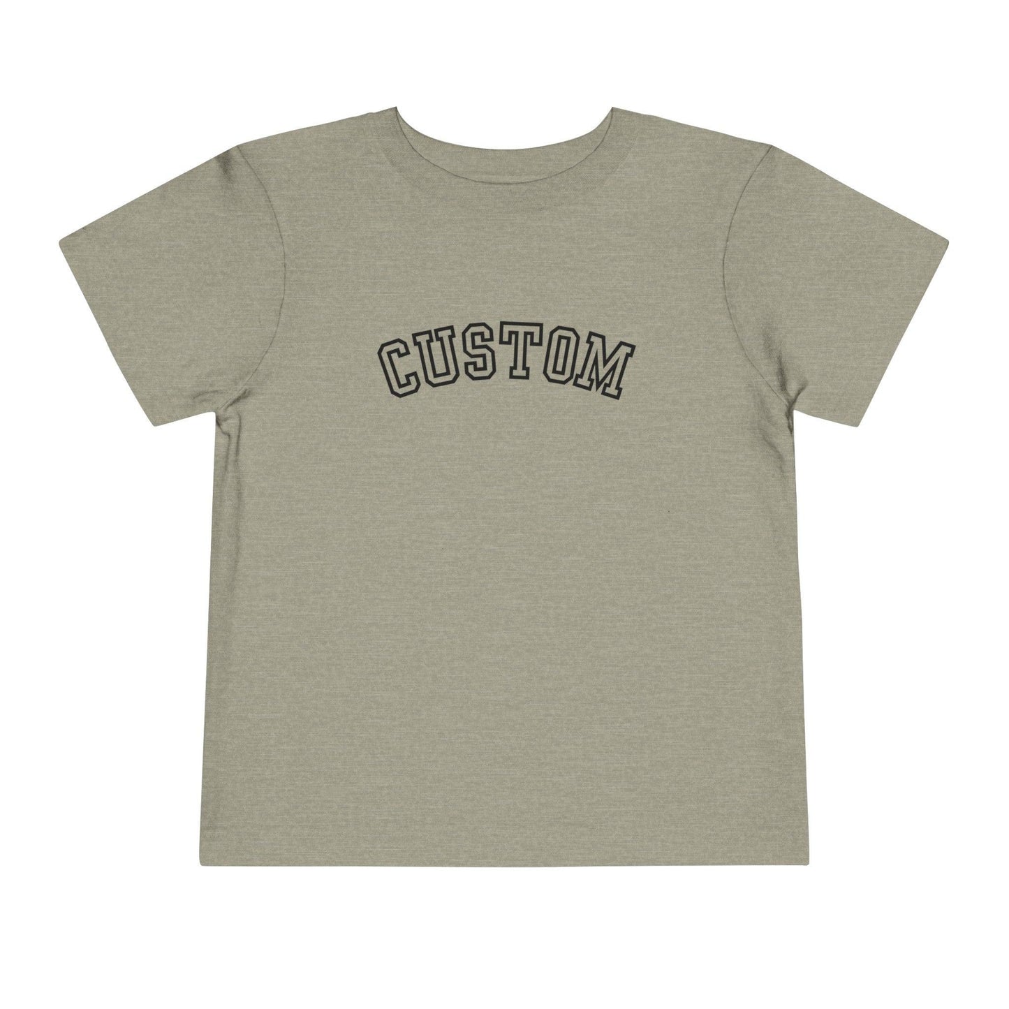 custom college Toddler Short Sleeve Tee