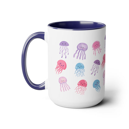 Cute Jellyfish Coffee Mug, Funny Jelly Coffee Mug