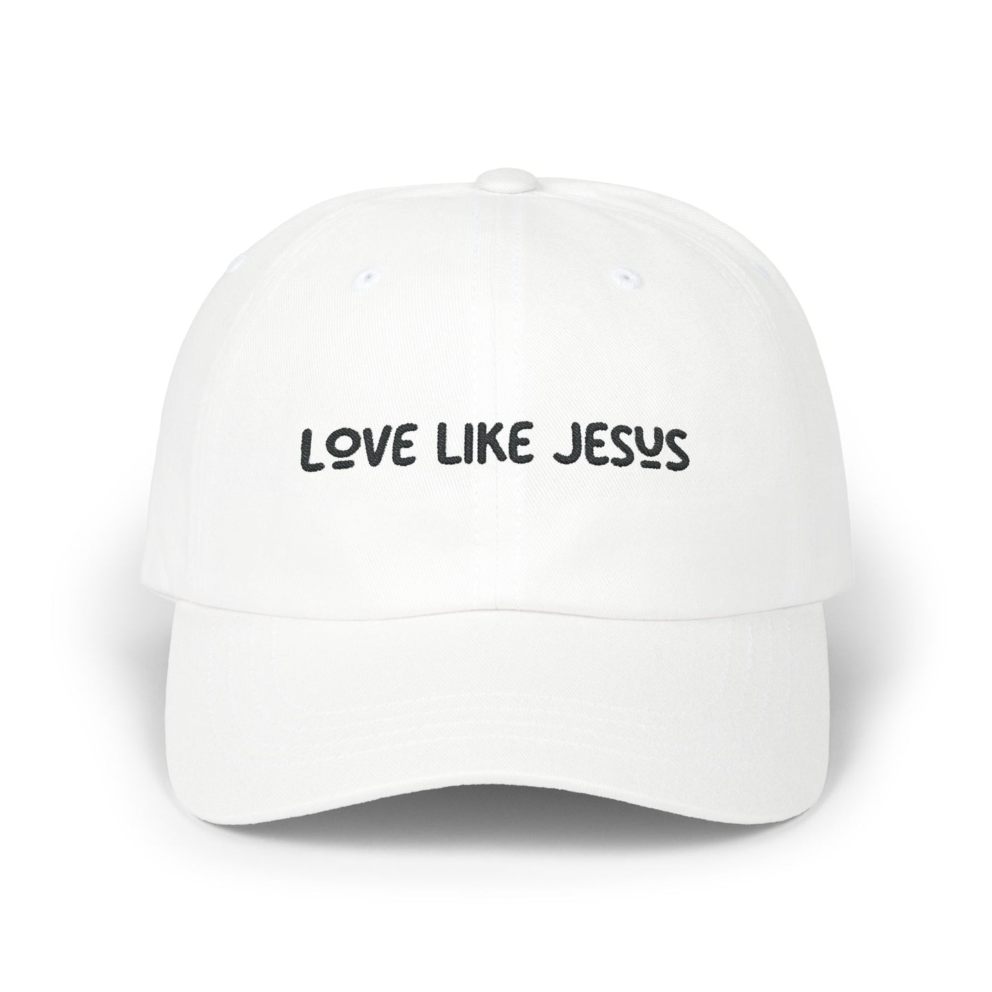 Love Like Jesus Love Like Jesus Embroidered Baseball Cap, Christian Inspirational Hat, Jesus Embroidered Cap, Birthday Gift, Friend Gift