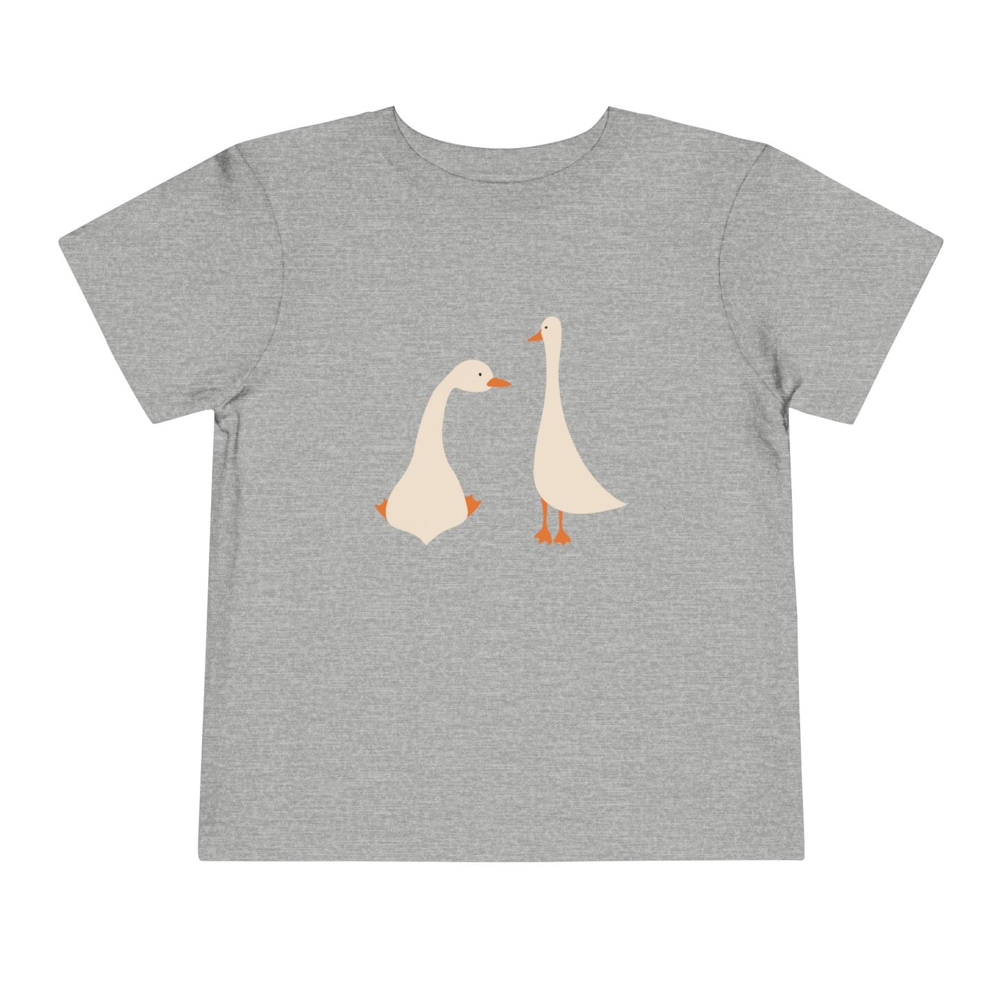 heather gray toddler duck t shirt