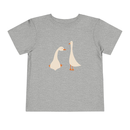 heather gray toddler duck t shirt