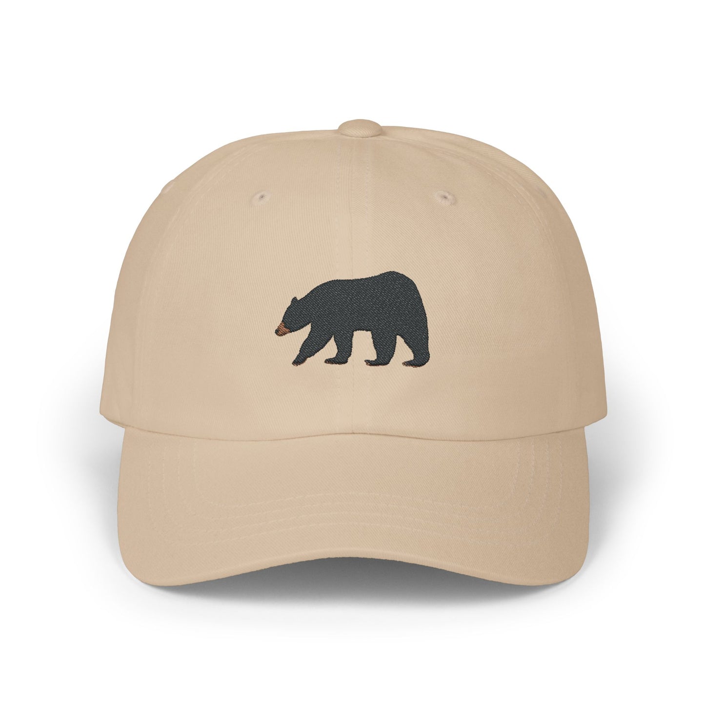 Black Bear Embroidered Hat, Embroidered Men and Women Wildlife Baseball Cap, Bear Lover Hat