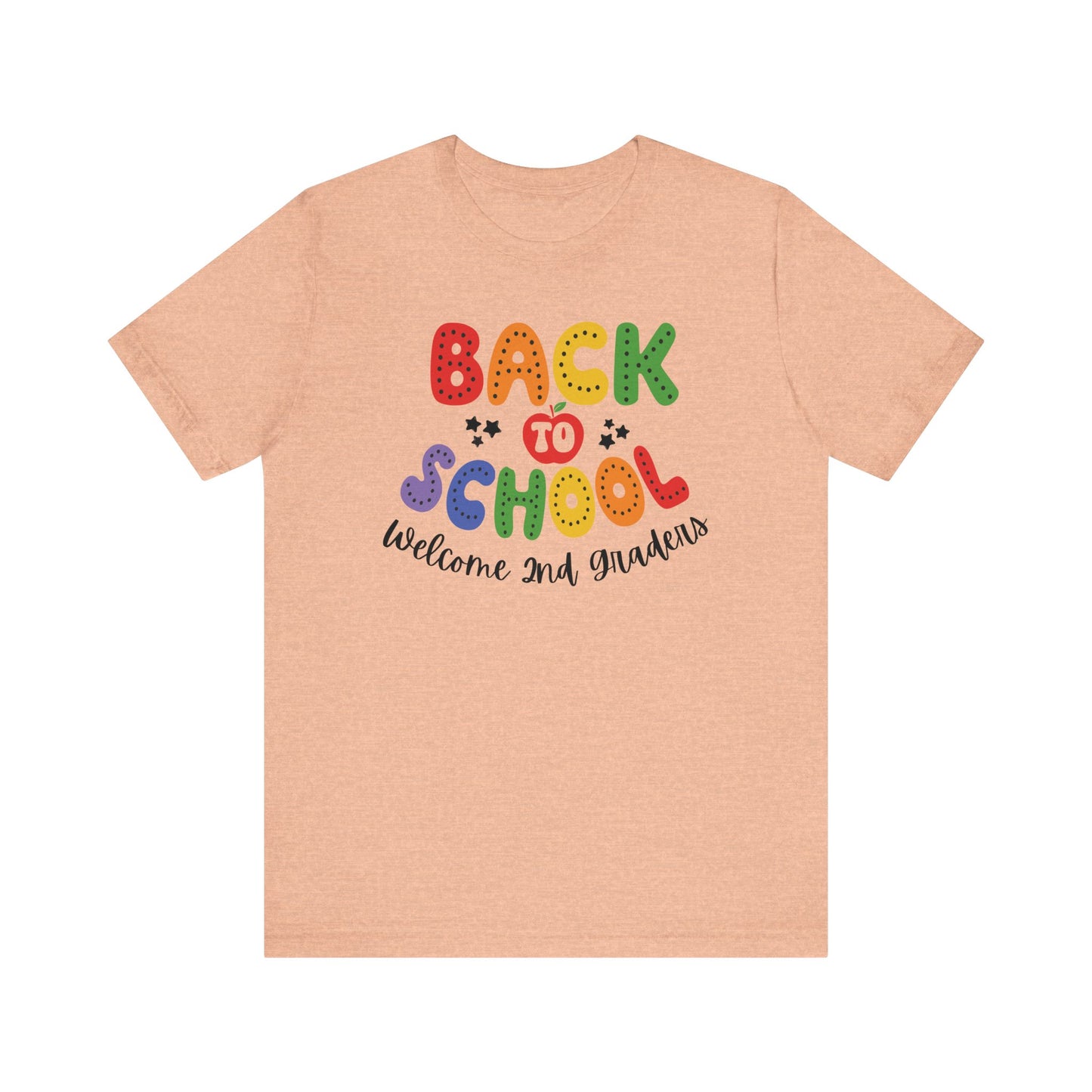 Welcome 2nd Graders Teacher T Shirt, Back To School Shirt, First Day of School Tee, Appreciation Teacher Gift, Teacher Assistant