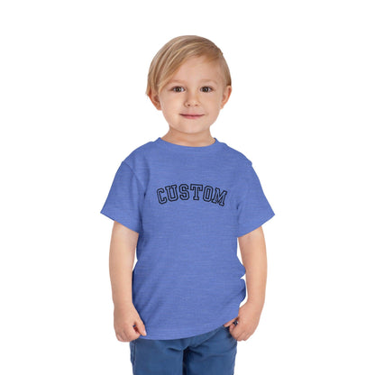 custom college Toddler Short Sleeve Tee