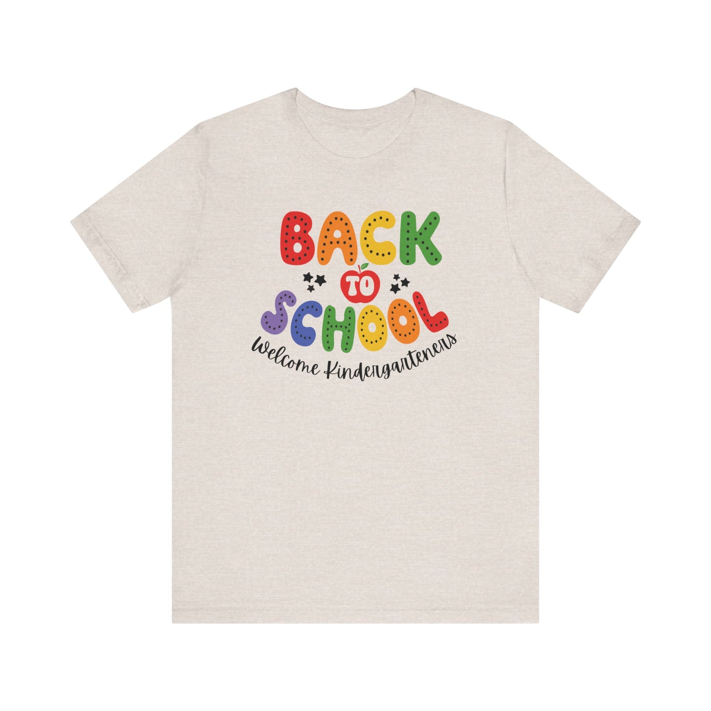 Welcome to Kindergarten T Shirt, Back To School Shirt, Cute Teacher Gift, First Day of School Tee