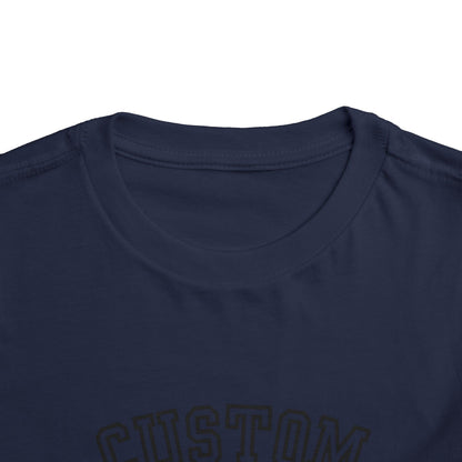 custom college Toddler Short Sleeve Tee