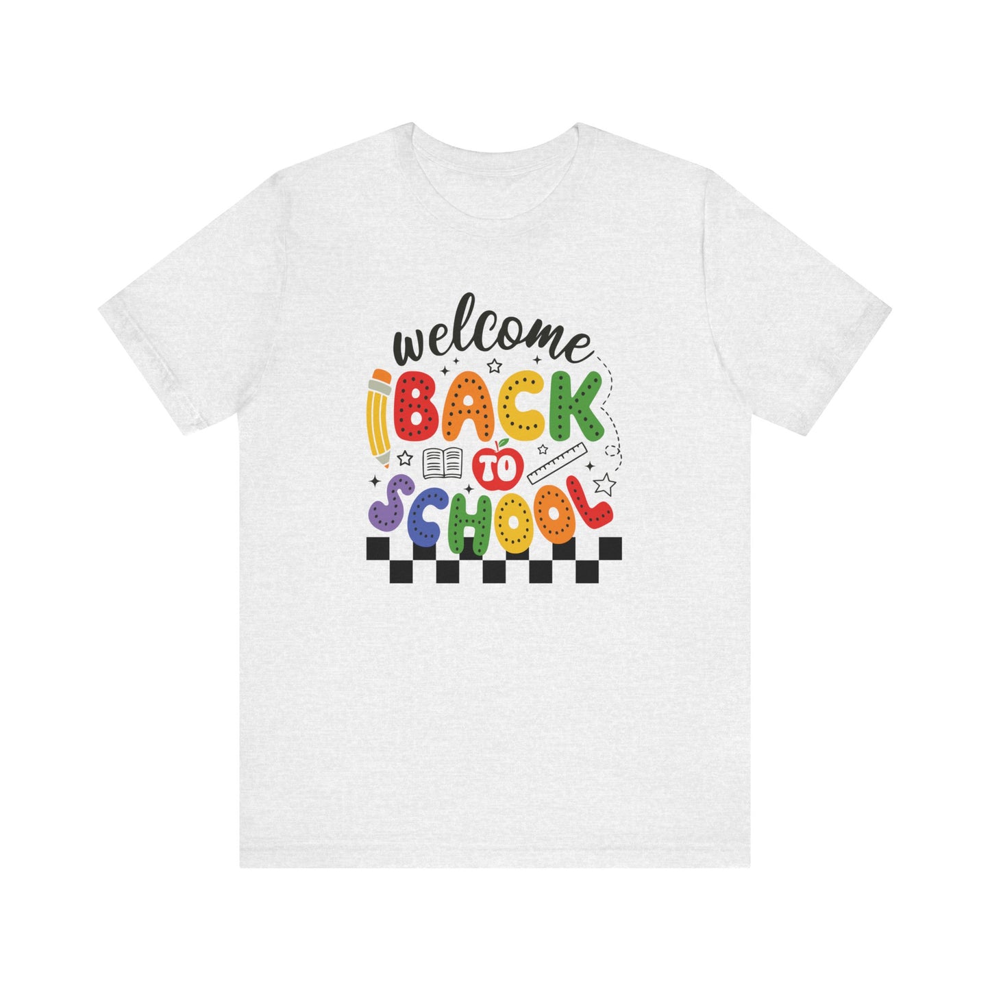 Welcome Back to School Teacher T Shirt, Back To School Shirt, Cute Teacher Gift, First Day of School Tee