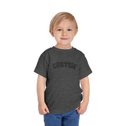 custom college Toddler Short Sleeve Tee