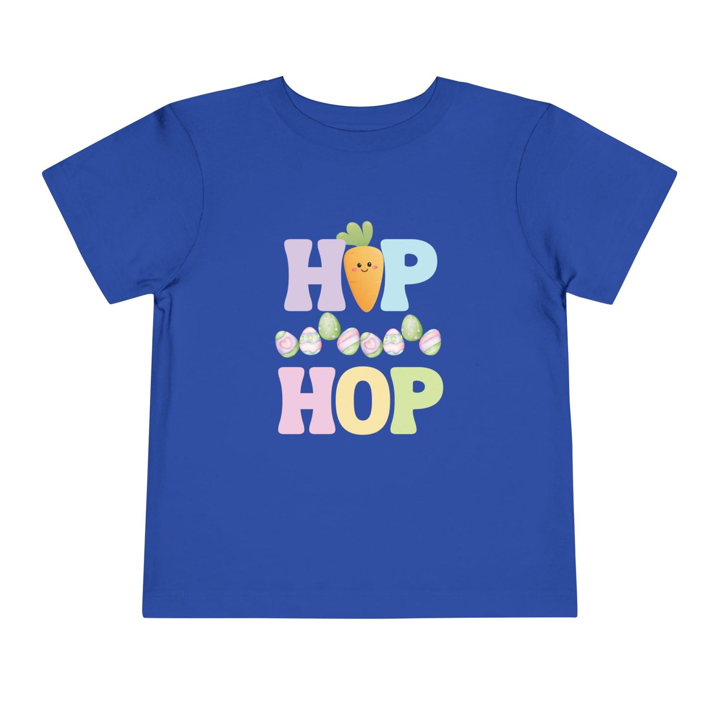 Hip Hop Easter with Eggs and Carrot Toddler Shirt