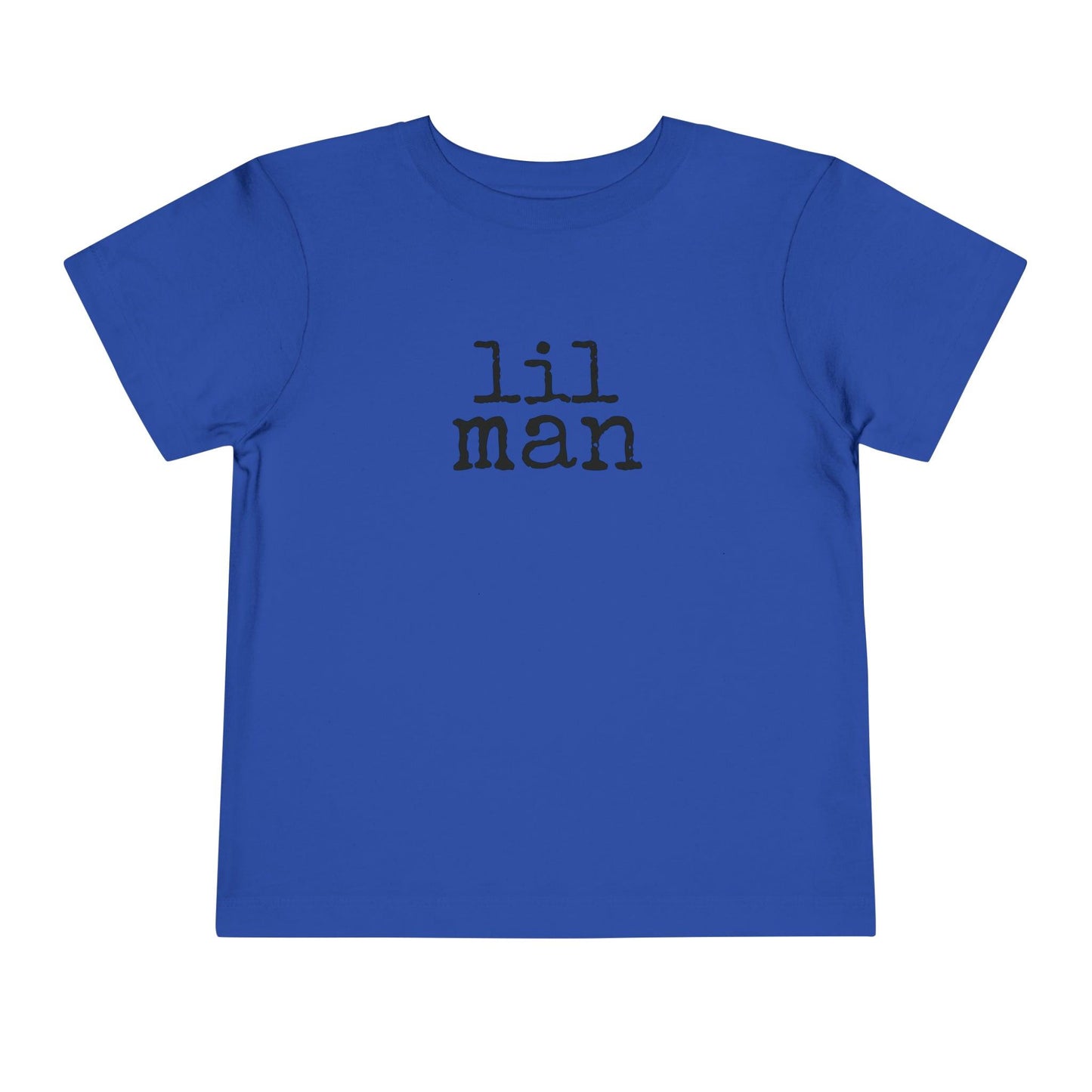 royal blue lil man t shirt