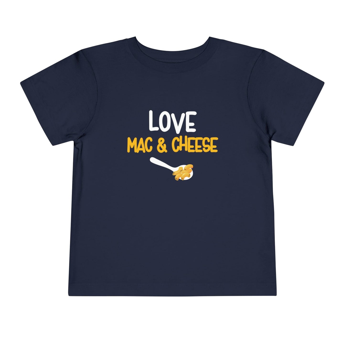 Mac & Cheese Toddler T Shirt navy