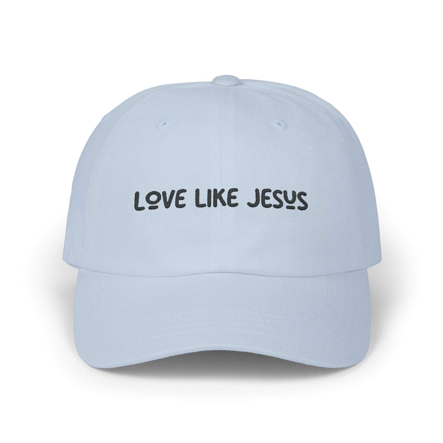 Love Like Jesus Christian Embroidered Baseball Cap