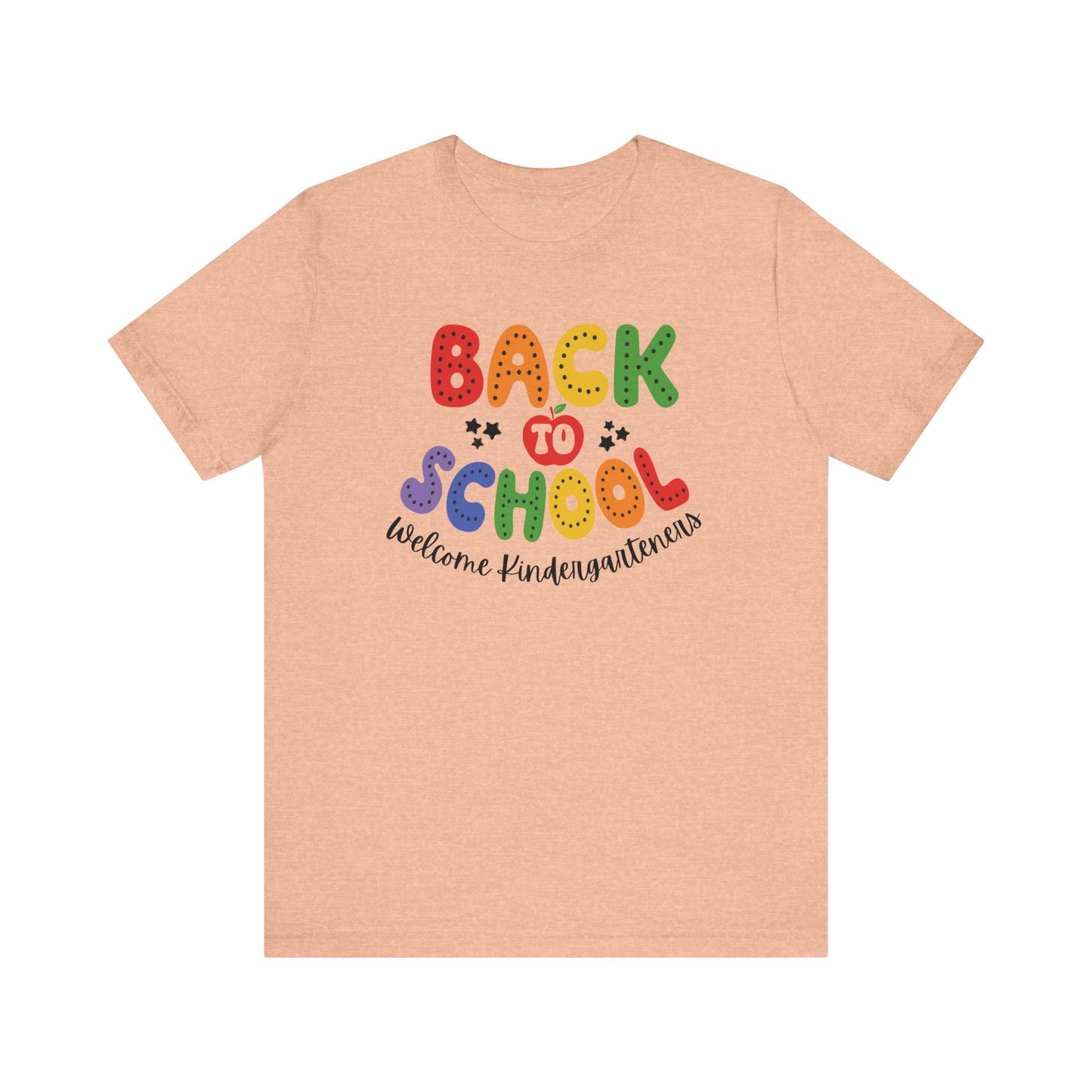 Welcome to Kindergarten T Shirt, Back To School Shirt, Cute Teacher Gift, First Day of School Tee