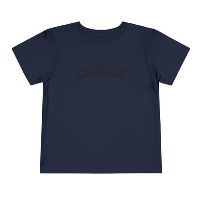 navy custom toddler t shirt