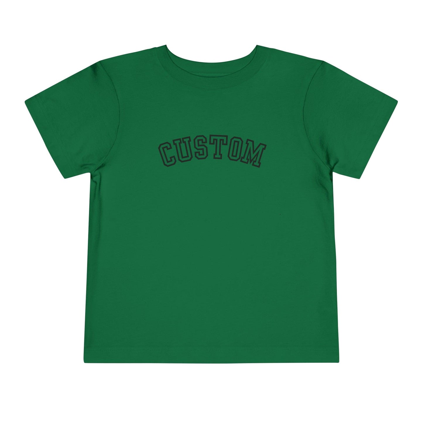 custom college Toddler Short Sleeve Tee