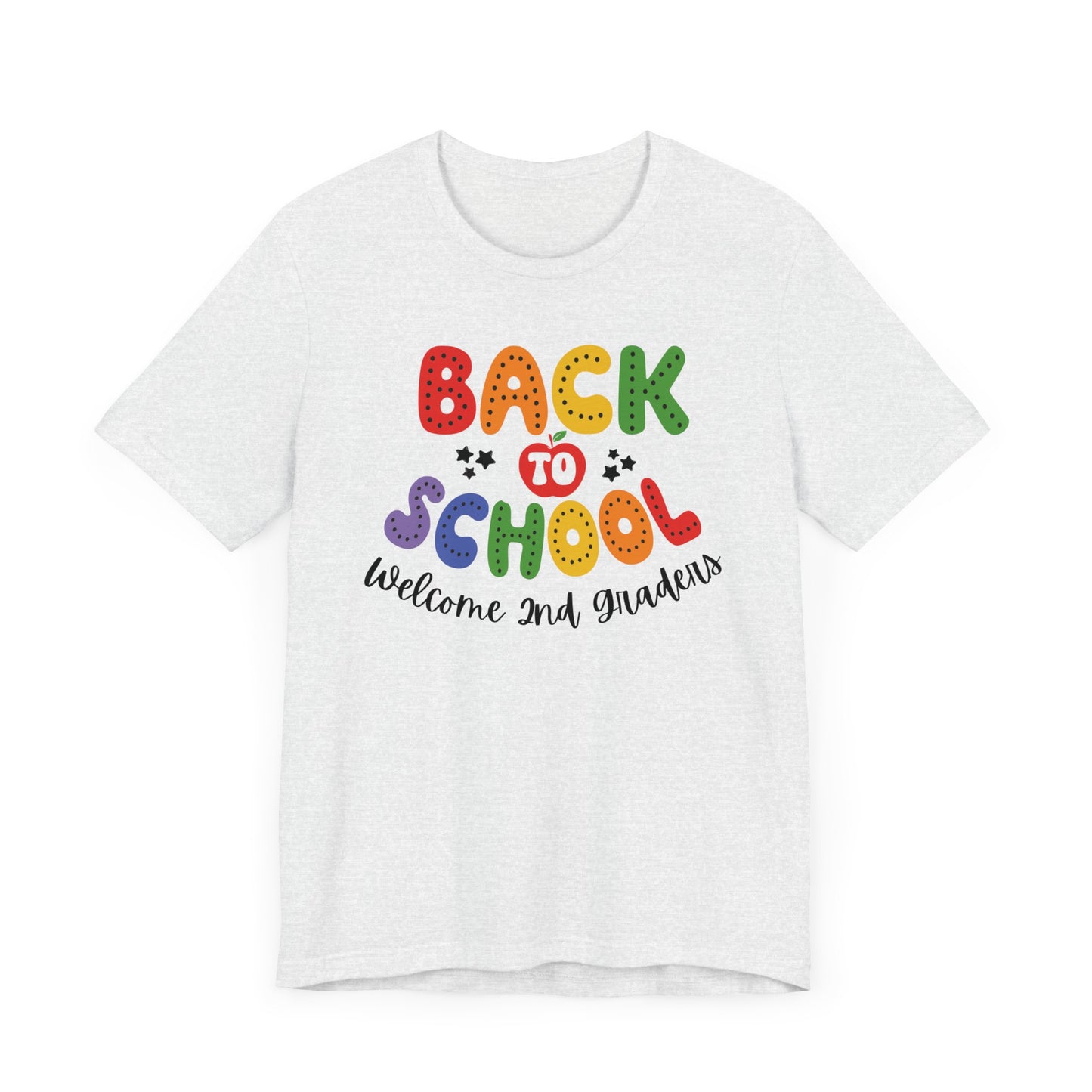 Welcome 2nd Graders Teacher T Shirt, Back To School Shirt, First Day of School Tee, Appreciation Teacher Gift, Teacher Assistant