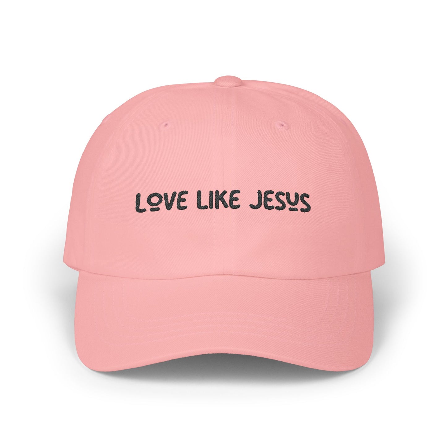 Love Like Jesus Christian Embroidered Baseball Cap