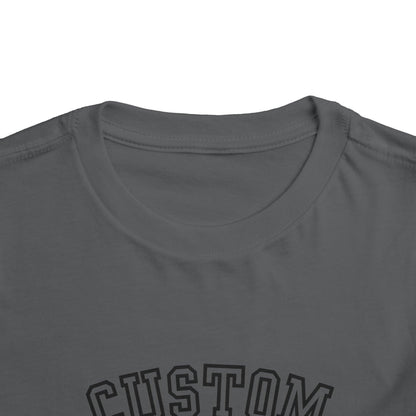 custom college Toddler Short Sleeve Tee