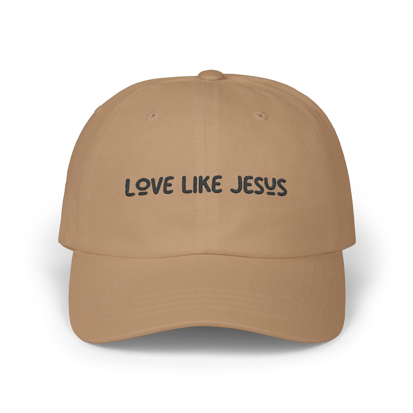 Love Like Jesus Christian Embroidered Baseball Cap