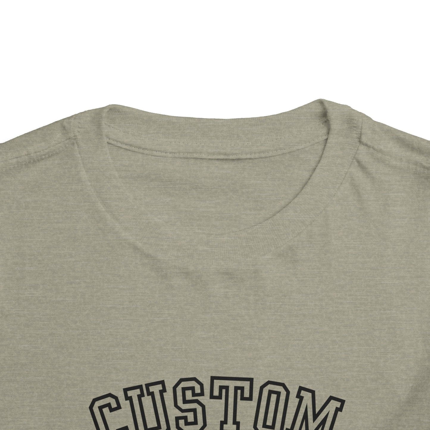 custom college Toddler Short Sleeve Tee