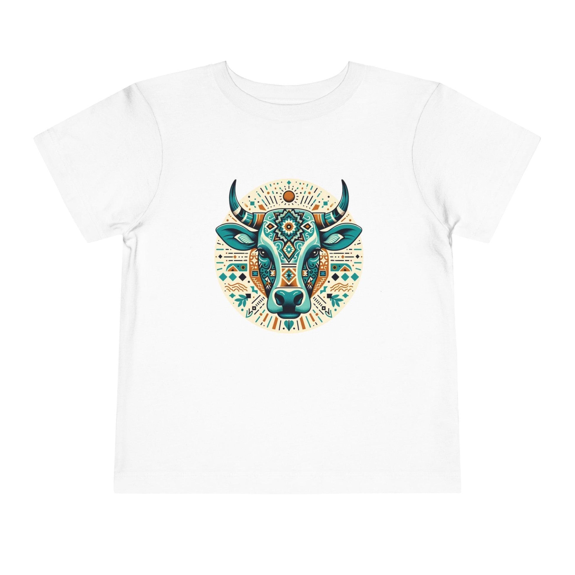 white western cow toddler t shirt