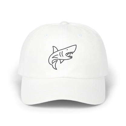 Shark Embroidered Baseball Hat