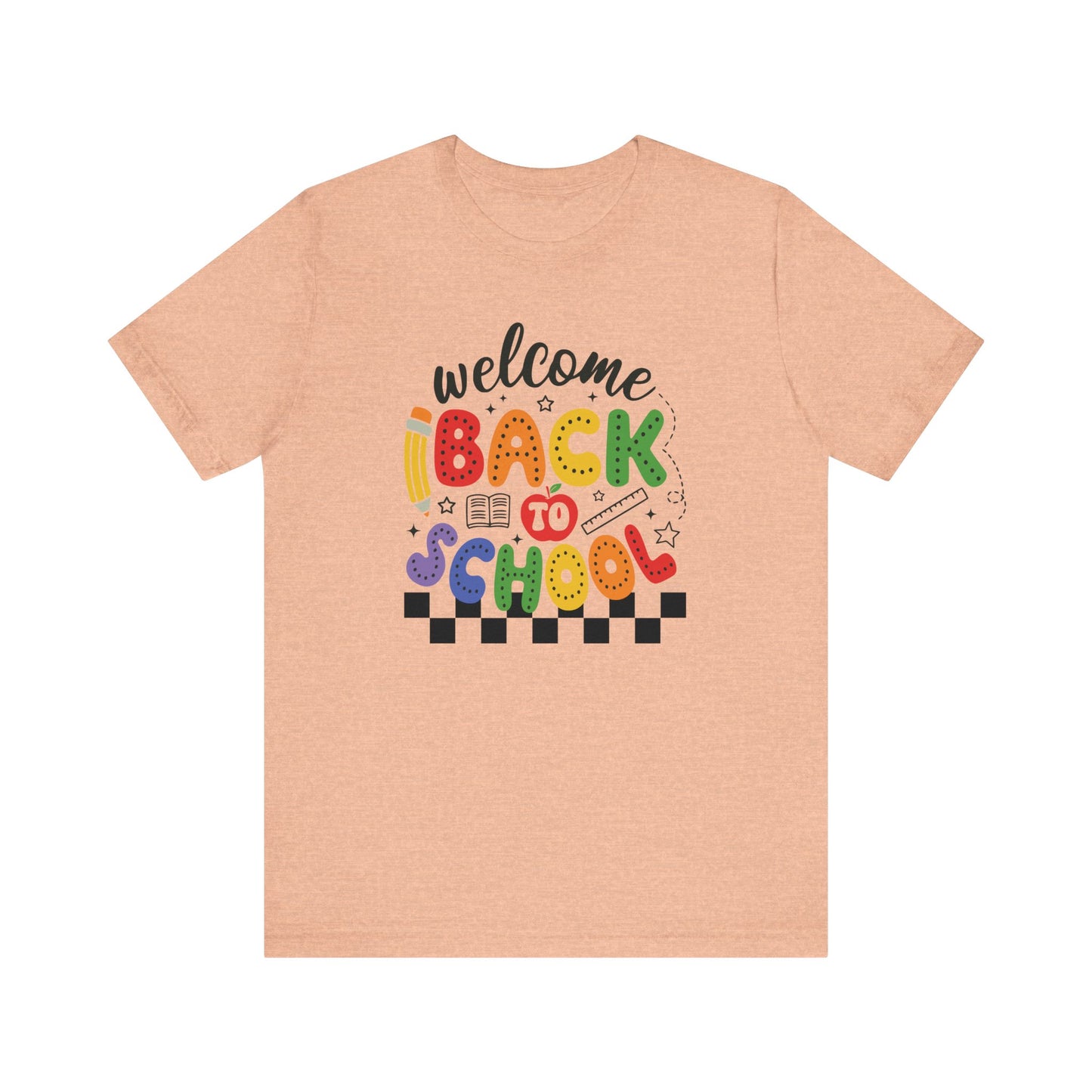 Welcome Back to School Teacher T Shirt, Back To School Shirt, Cute Teacher Gift, First Day of School Tee