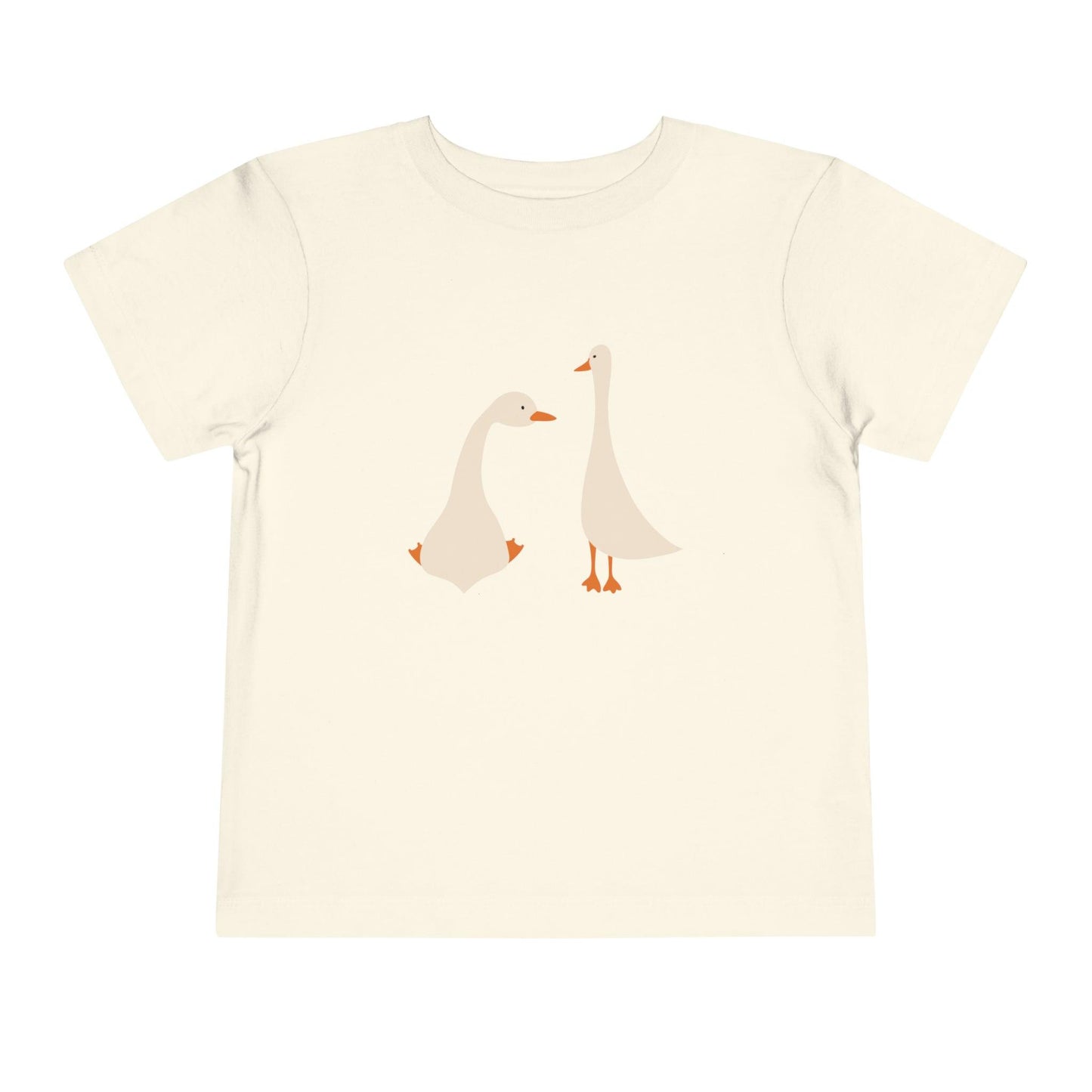 natural toddler duck t shirt