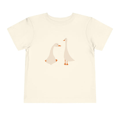 natural toddler duck t shirt