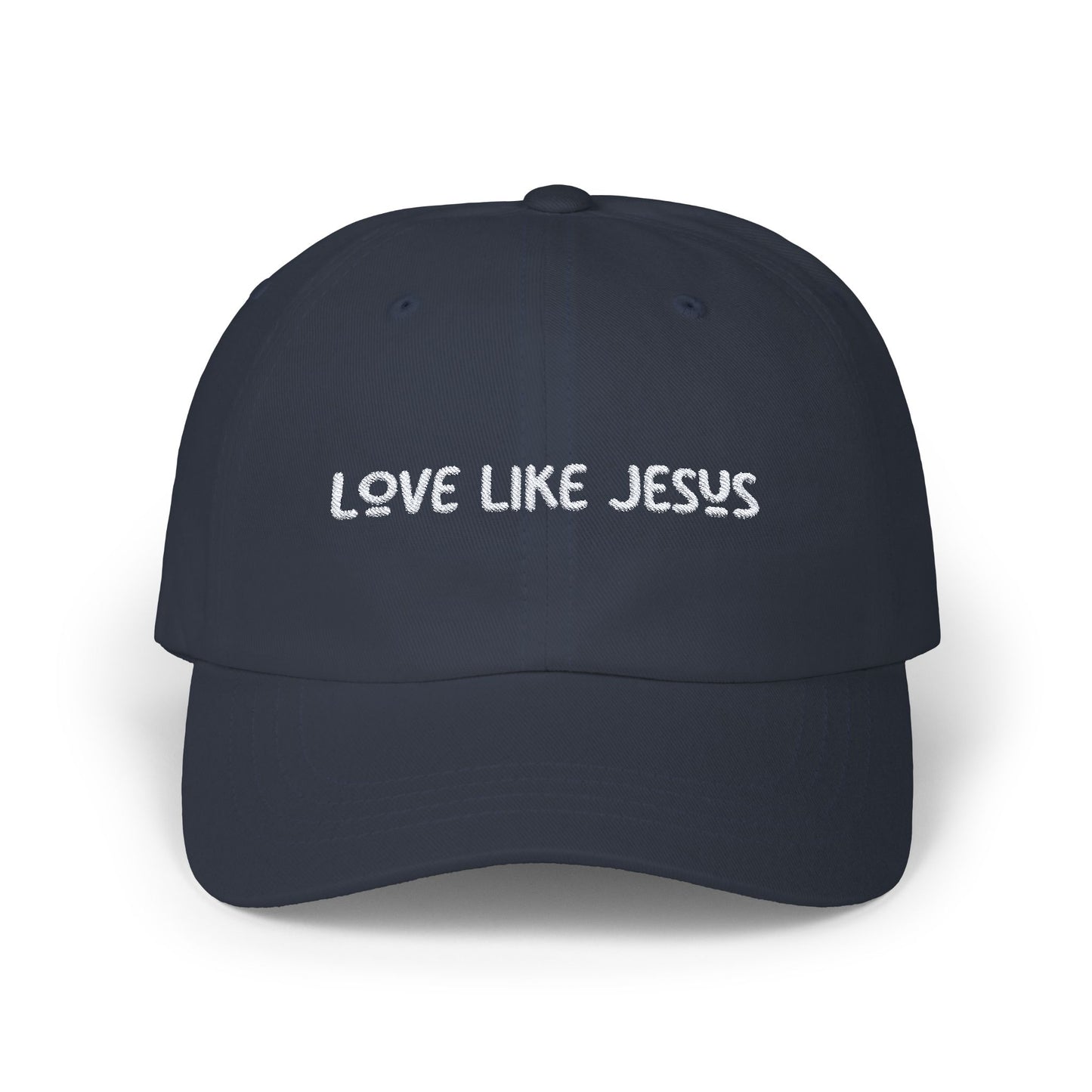 Love Like Jesus Love Like Jesus Embroidered Baseball Cap, Christian Inspirational Hat, Jesus Embroidered Cap, Birthday Gift, Friend Gift