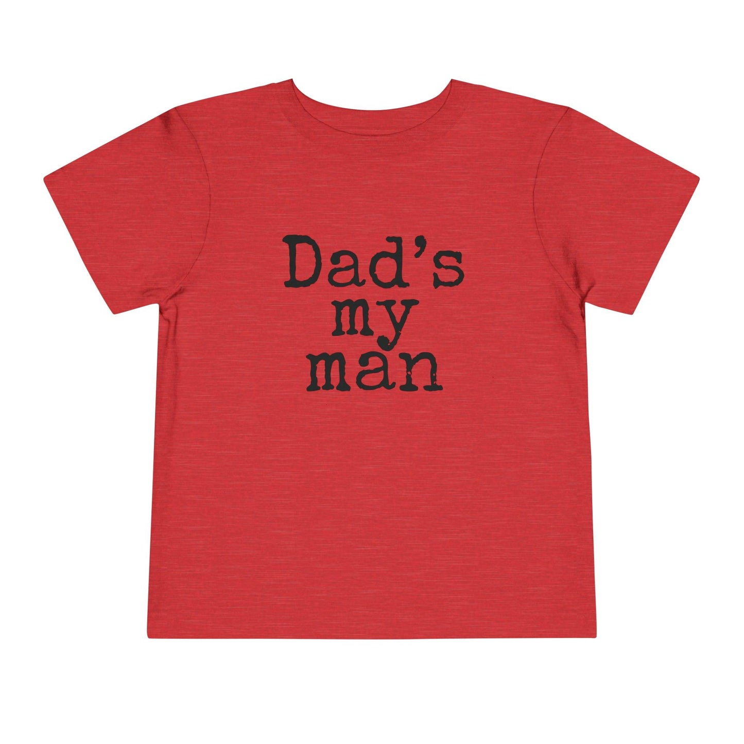 red dads my man toddler t shirt