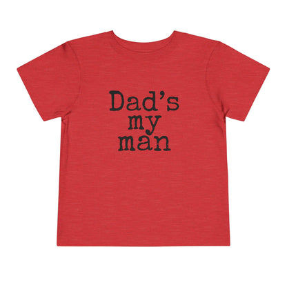 red dads my man toddler t shirt