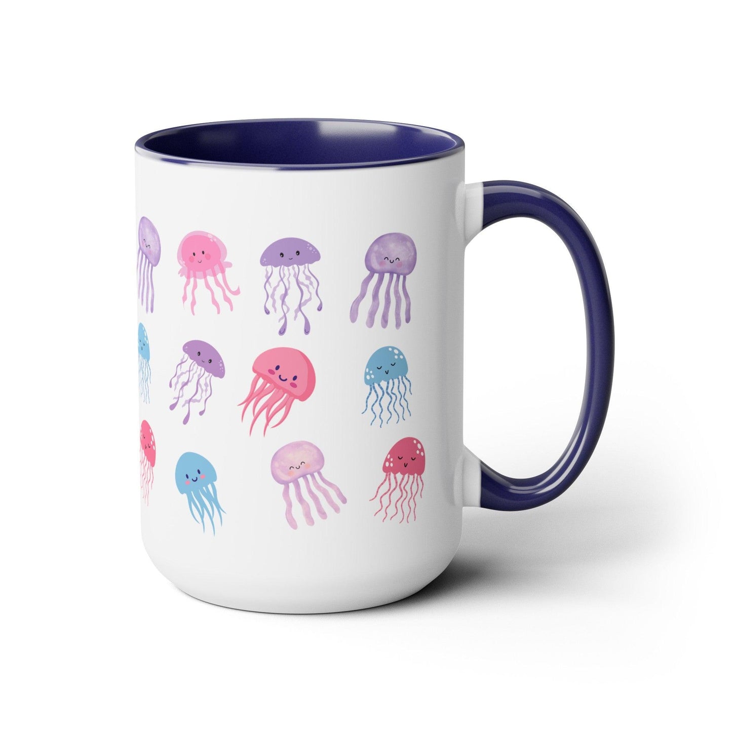 Cute Jellyfish Coffee Mug, Funny Jelly Coffee Mug