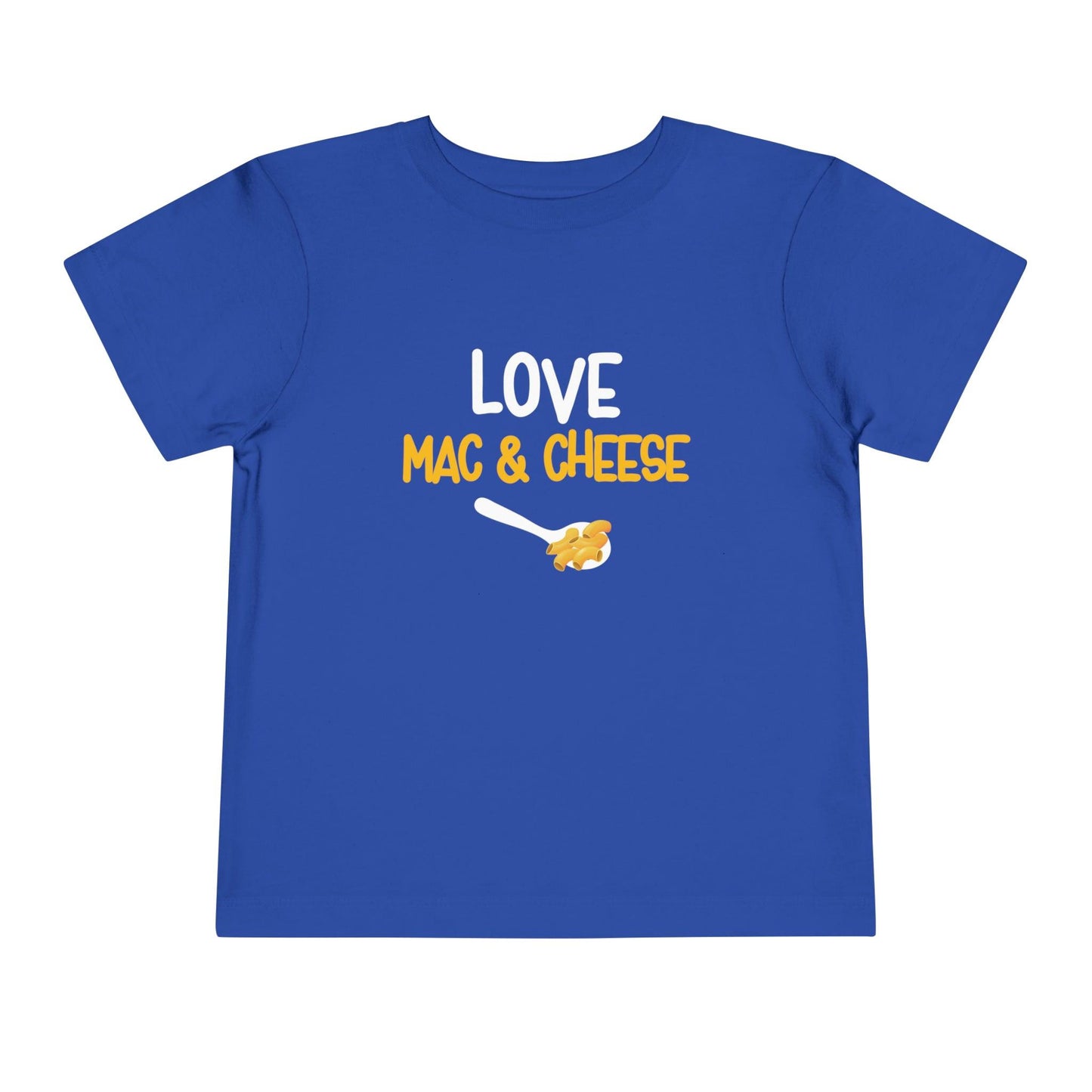 Mac & Cheese Toddler T Shirt royal blue