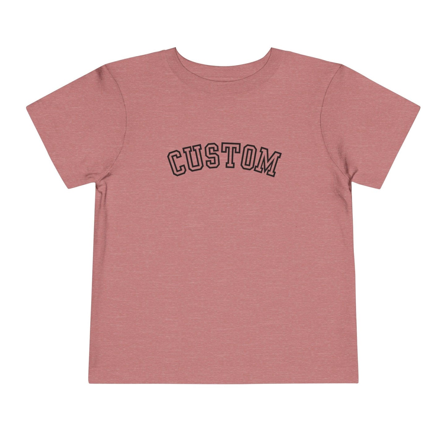 custom college Toddler Short Sleeve Tee