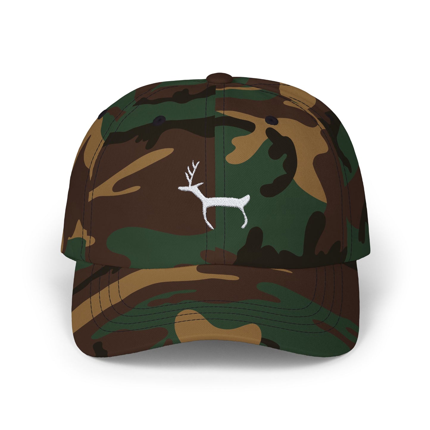 Deer Embroidered Retro Hat