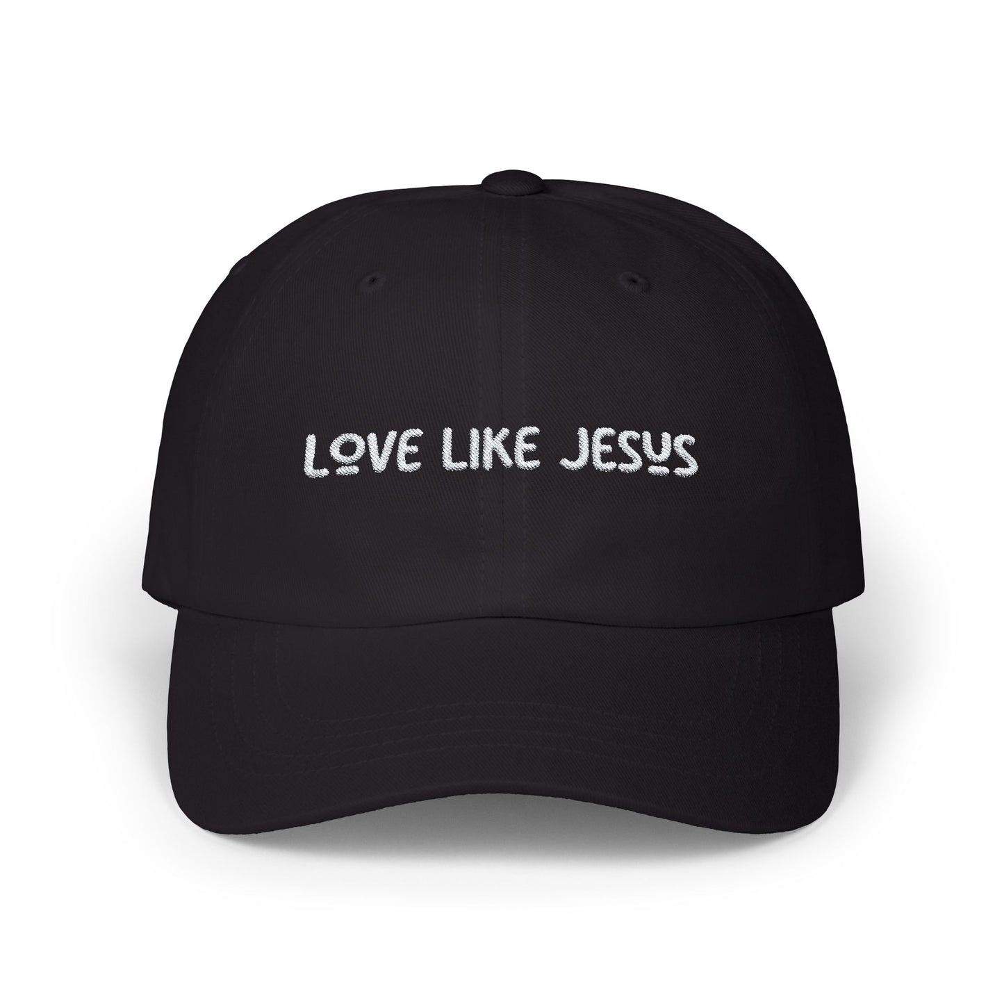 Love Like Jesus Christian Embroidered Baseball Cap