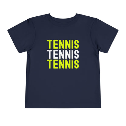 Navy tennis tennis tennis toddler t shirt