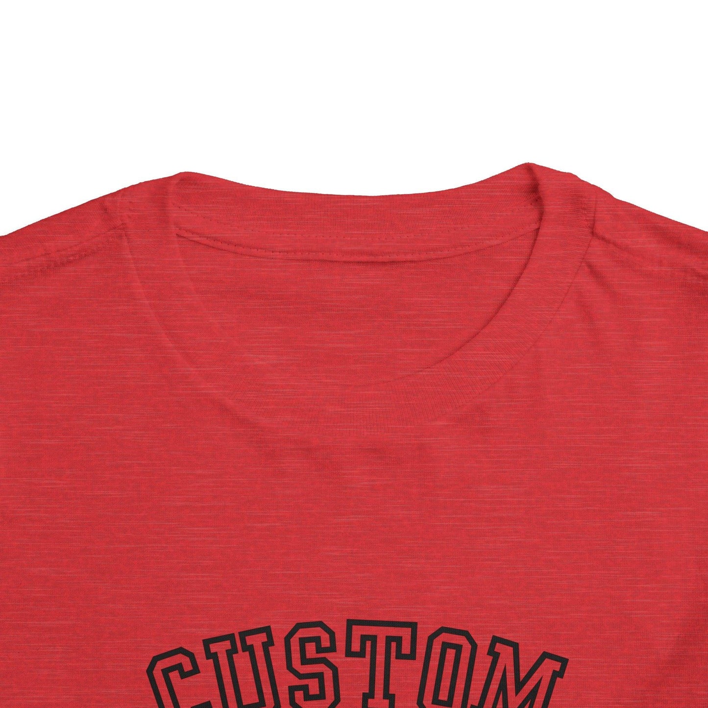 custom college Toddler Short Sleeve Tee