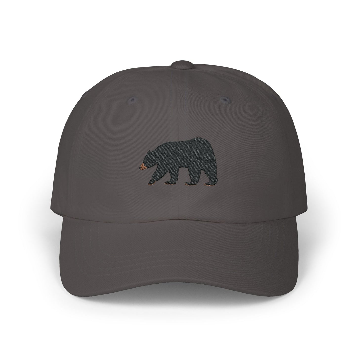 Black Bear Embroidered Hat, Embroidered Men and Women Wildlife Baseball Cap, Bear Lover Hat