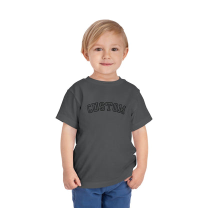 custom college Toddler Short Sleeve Tee