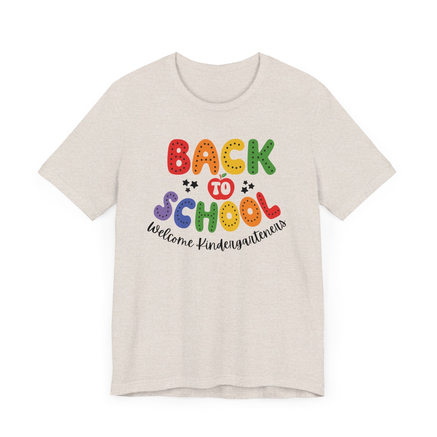 Welcome to Kindergarten T Shirt, Back To School Shirt, Cute Teacher Gift, First Day of School Tee