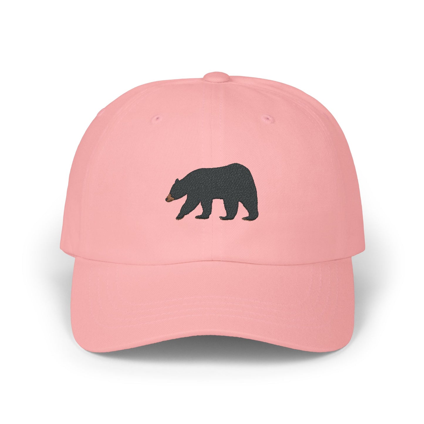 Black Bear Embroidered Hat, Embroidered Men and Women Wildlife Baseball Cap, Bear Lover Hat