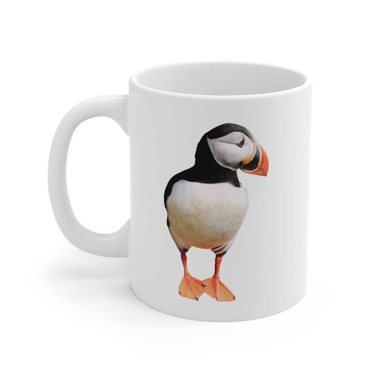 Puffin Mug, Puffin Coffee Mug, Bird Mug, Cute Puffin Lovers Gift